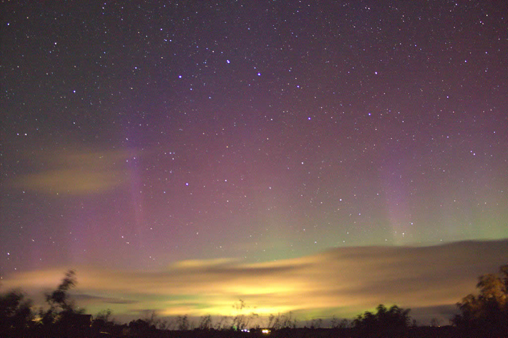 Northern Lights over Caithness
